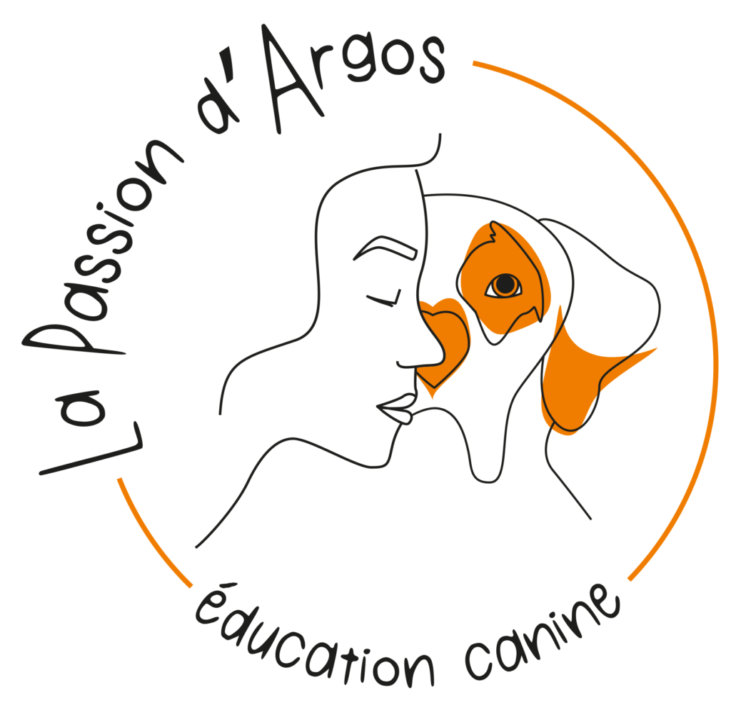 femme chien logo passion argos