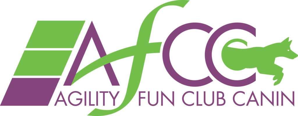 Logo Agility Fun Club Canin , éducation canine et agility y sont pratiqués