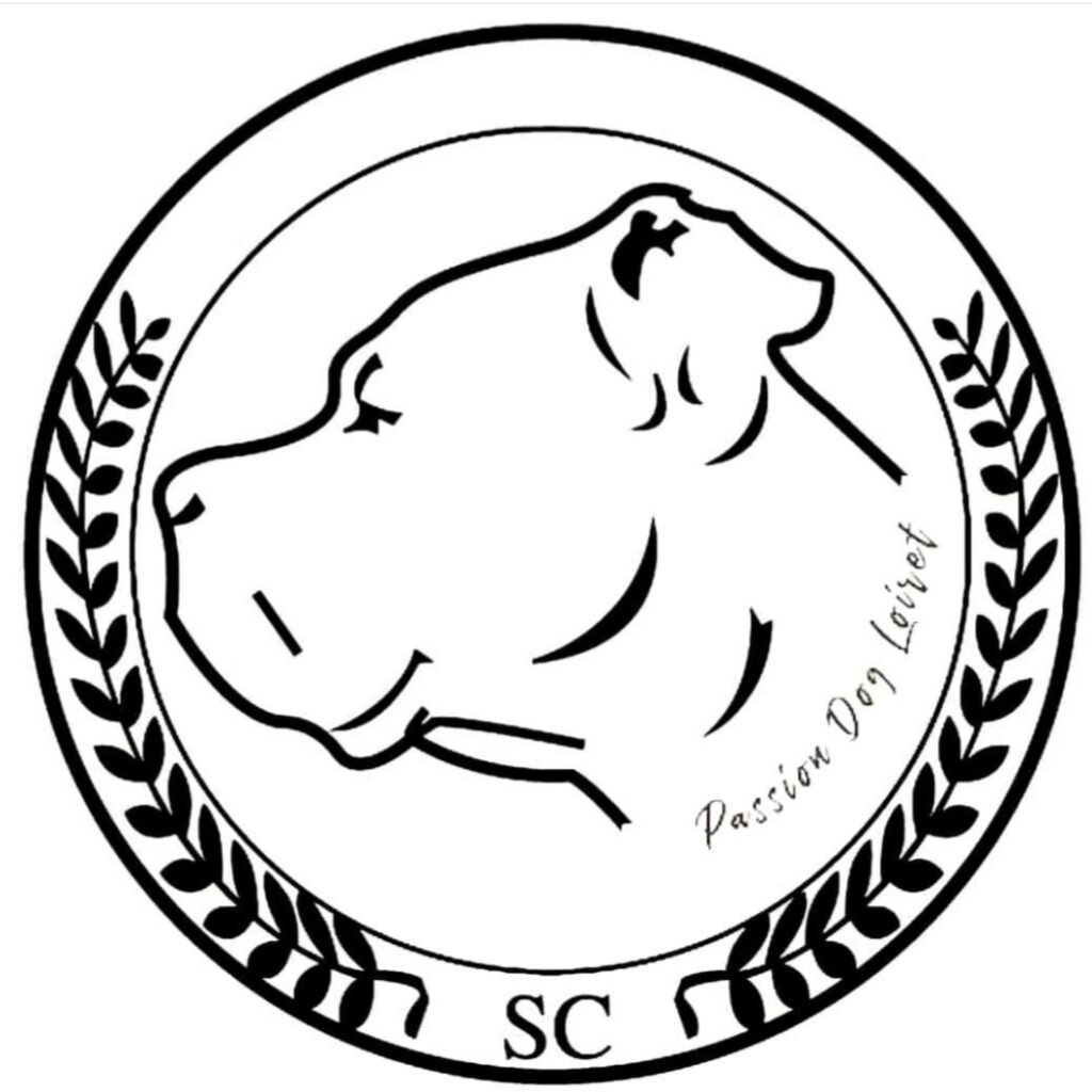 logo noir blanc passion dog loiret education