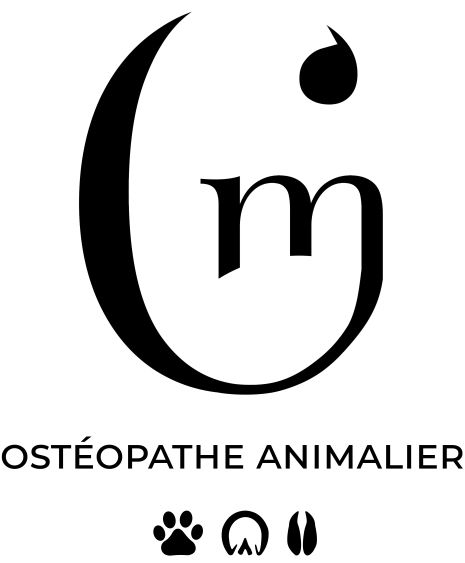 Logo Ostéopathe animalier Maeliss Cogrel