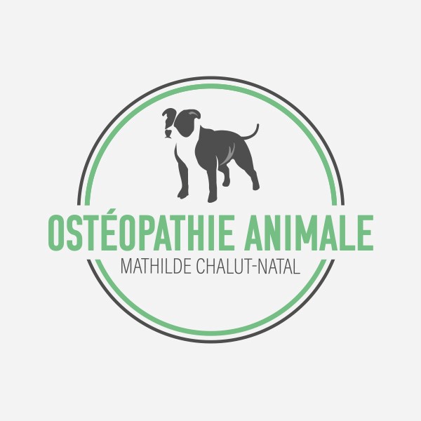 Logo Ostéopathe animalier Mathilde Chalut-Natal